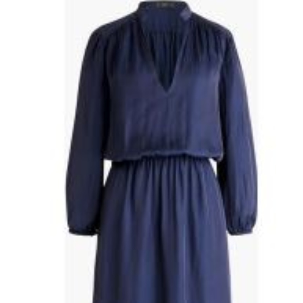 NWT J.Crew Point Sur Drapey Cinched-waist Dress